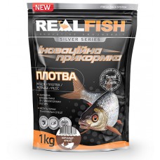 Прикормка Real Fish Плотва Кориандр-арахис 1 кг