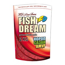 Прикормка FishDream Maxi Карп-Сазан-Амур 2кг