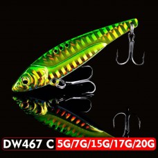 Блесна 3D EyesPencil Vib Blade DW467C 17г