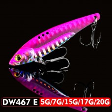 Блесна 3D EyesPencil Vib Blade DW467E 15г