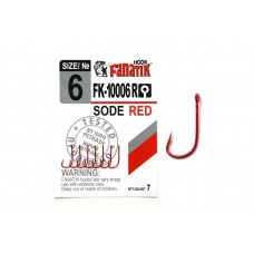 Крючок Fanatik Sode FK-10006 Red №6 (7шт.)