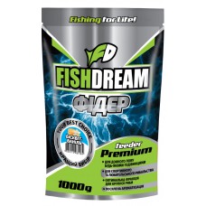 Прикормка FishDream Premium Фидер Бисквит Ваниль 1кг
