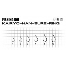 Крючки Fishing Roi Kairyo-han-sure-ring №3